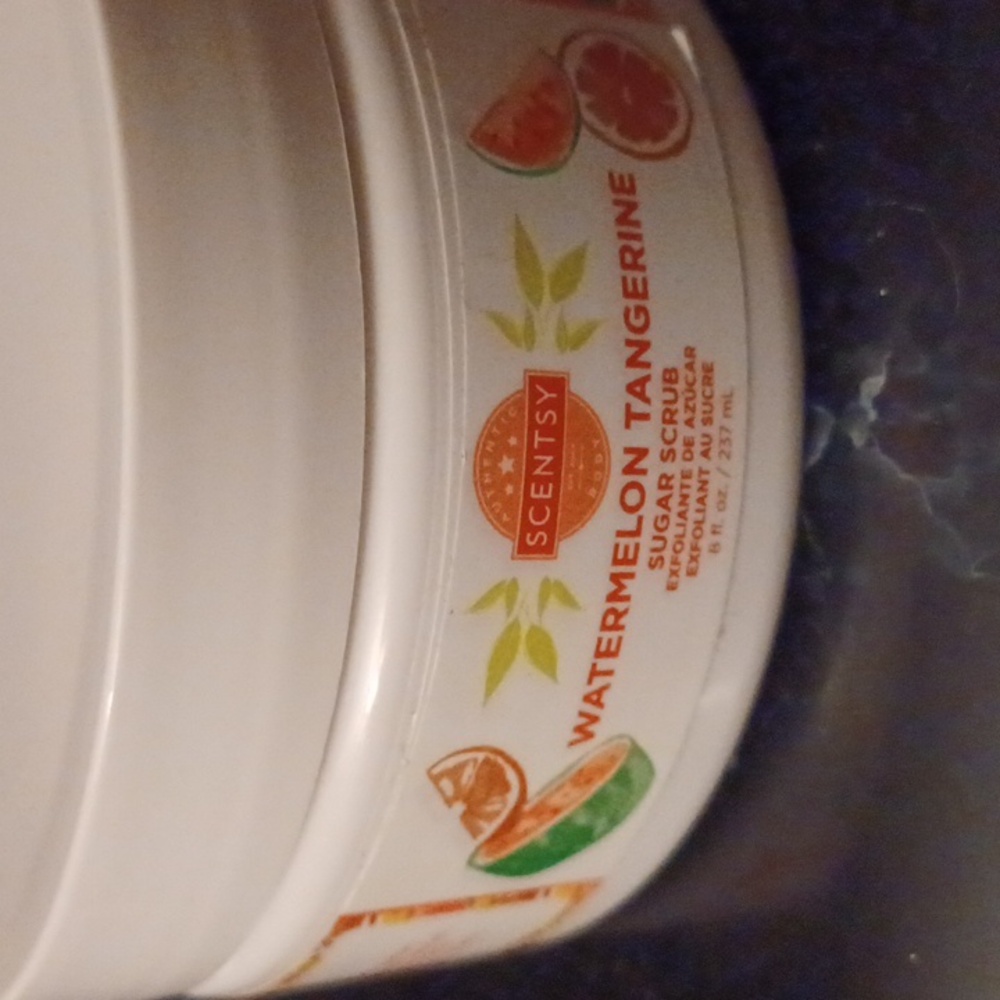 4/$40 New Scentsy "Watermelon Tangerine" Sugar Scrub (Sealed)